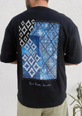 Siyah Nakış Detaylı T-Shirt