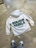 Bonjour Rebels Kanguru Cep Sweatshirt Gri