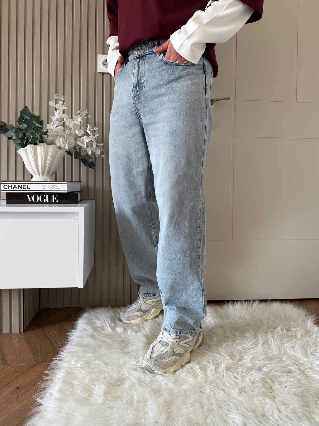 Mavi Baggy Jean