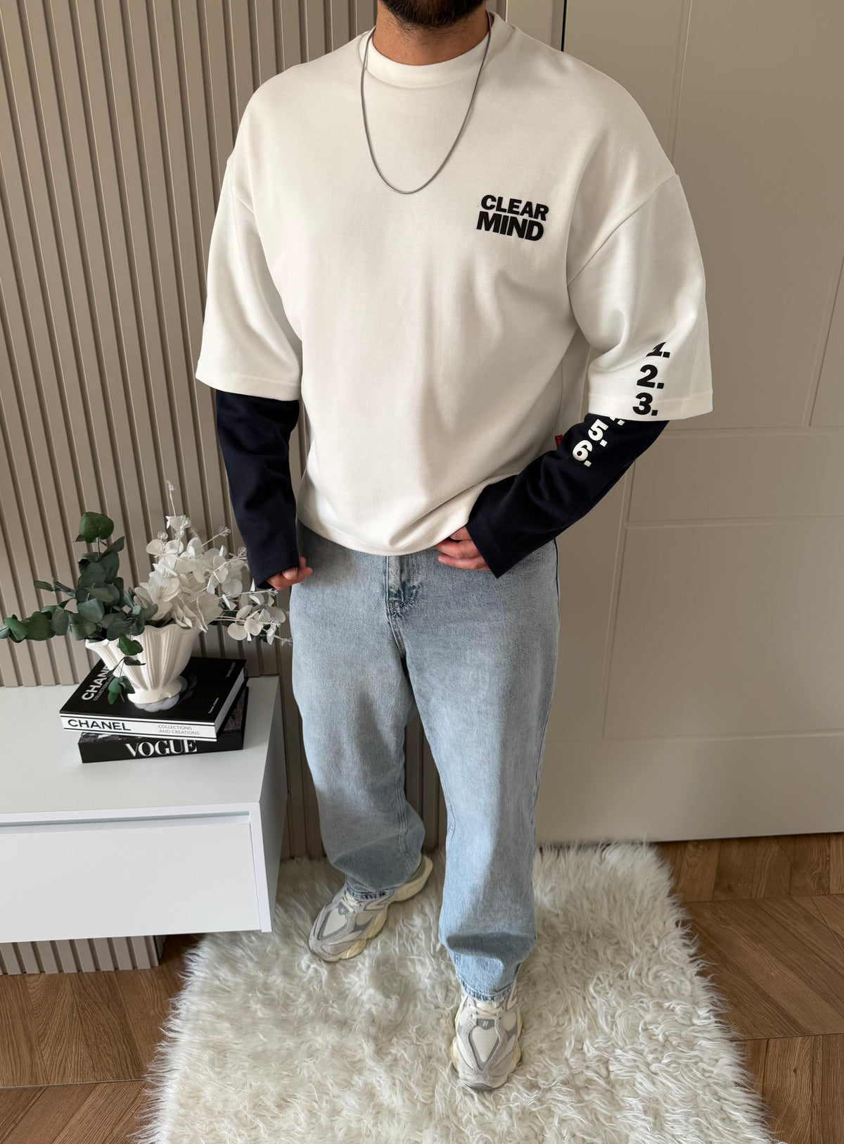 Clear Mind Boxy Fit Sweatshirt