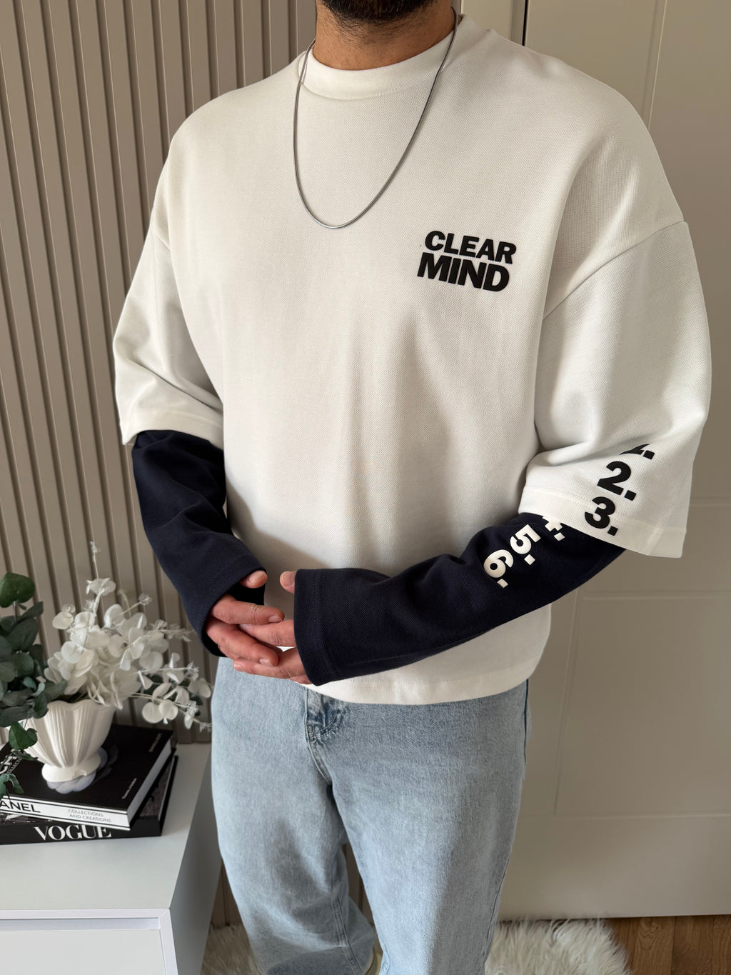Clear Mind Boxy Fit Sweatshirt