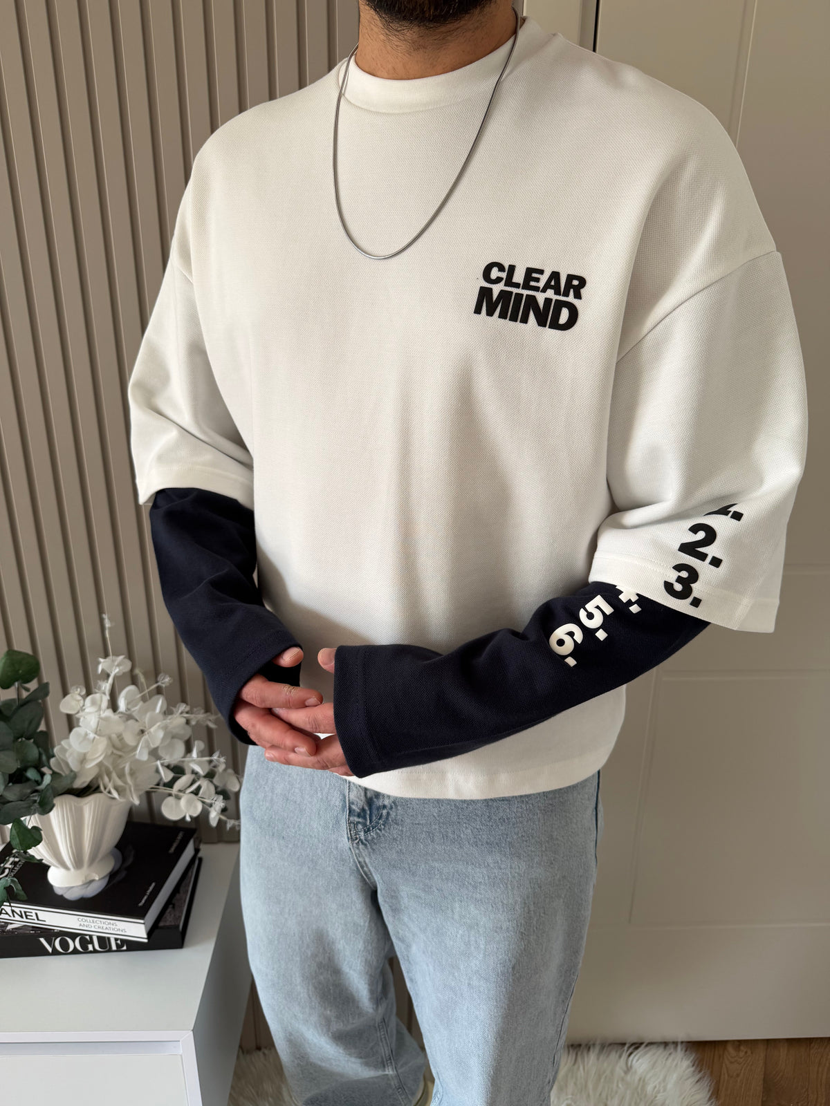 Clear Mind Boxy Fit Sweatshirt