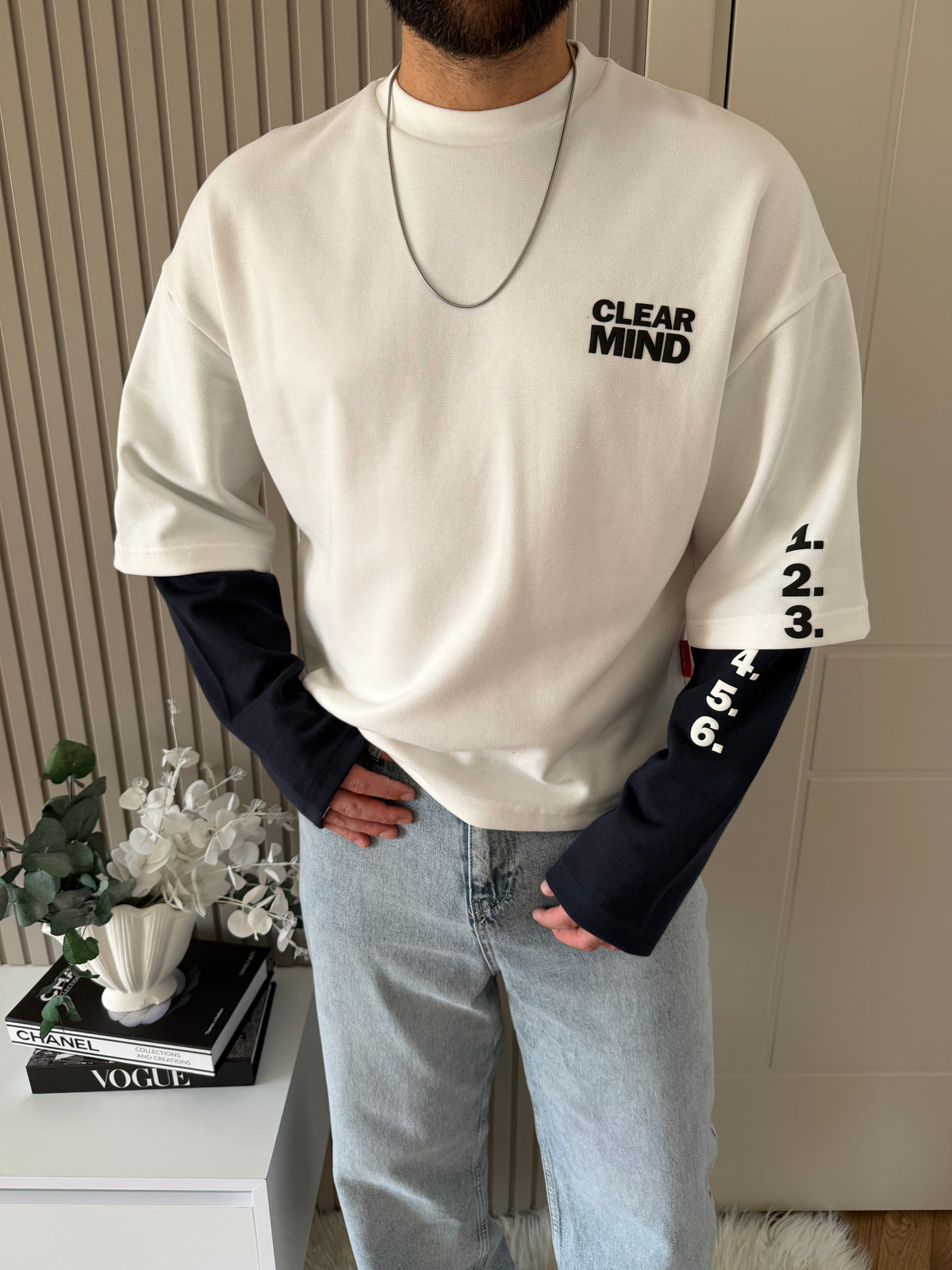 Clear Mind Boxy Fit Sweatshirt