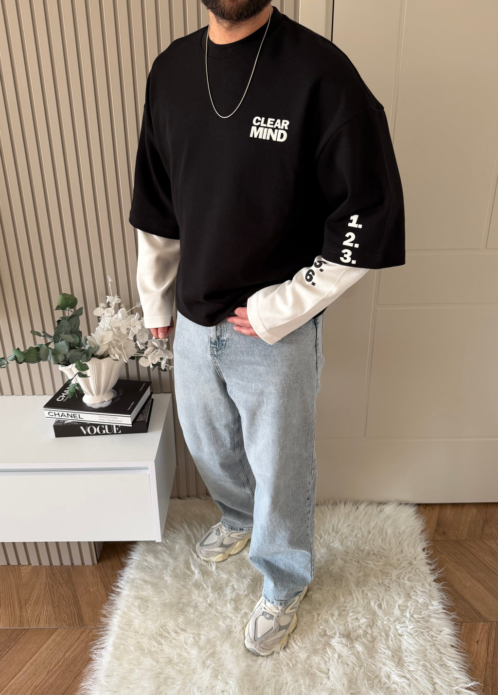 Clear Mind Boxy Fit Sweatshirt