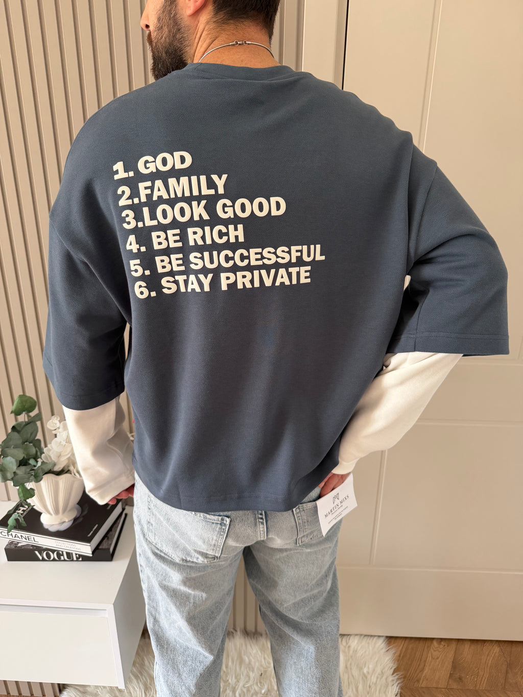 Clear Mind Boxy Fit Sweatshirt