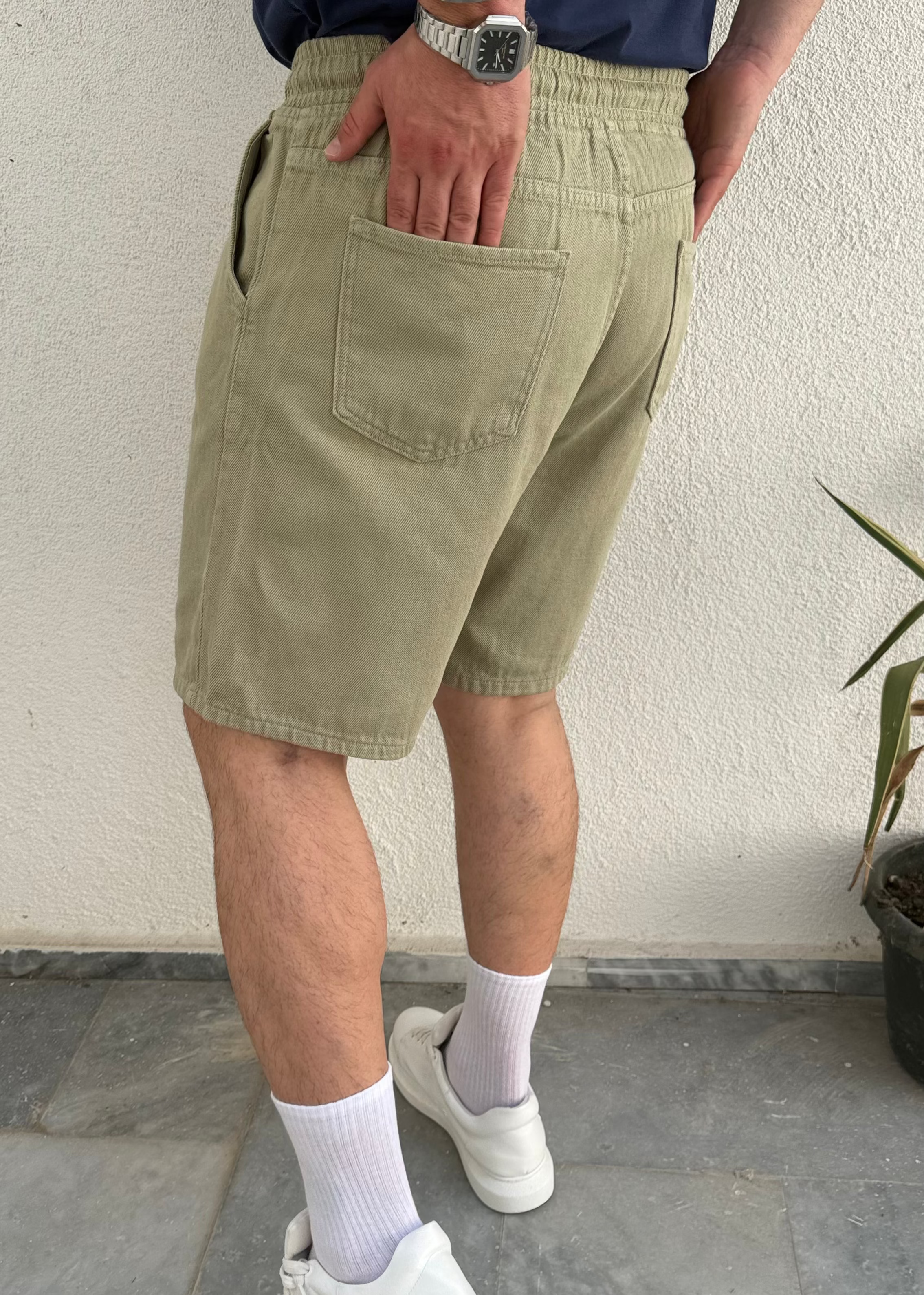 Gabardin Şort