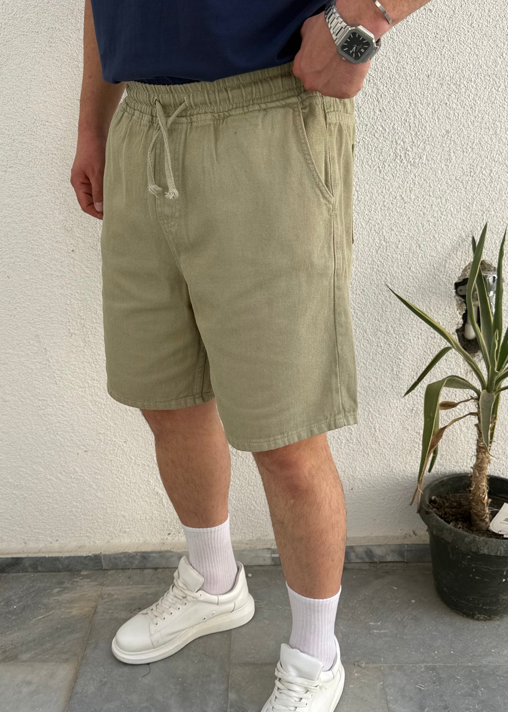 Gabardin Şort