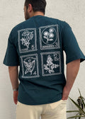 Nakış Detay Oversize T-shirt