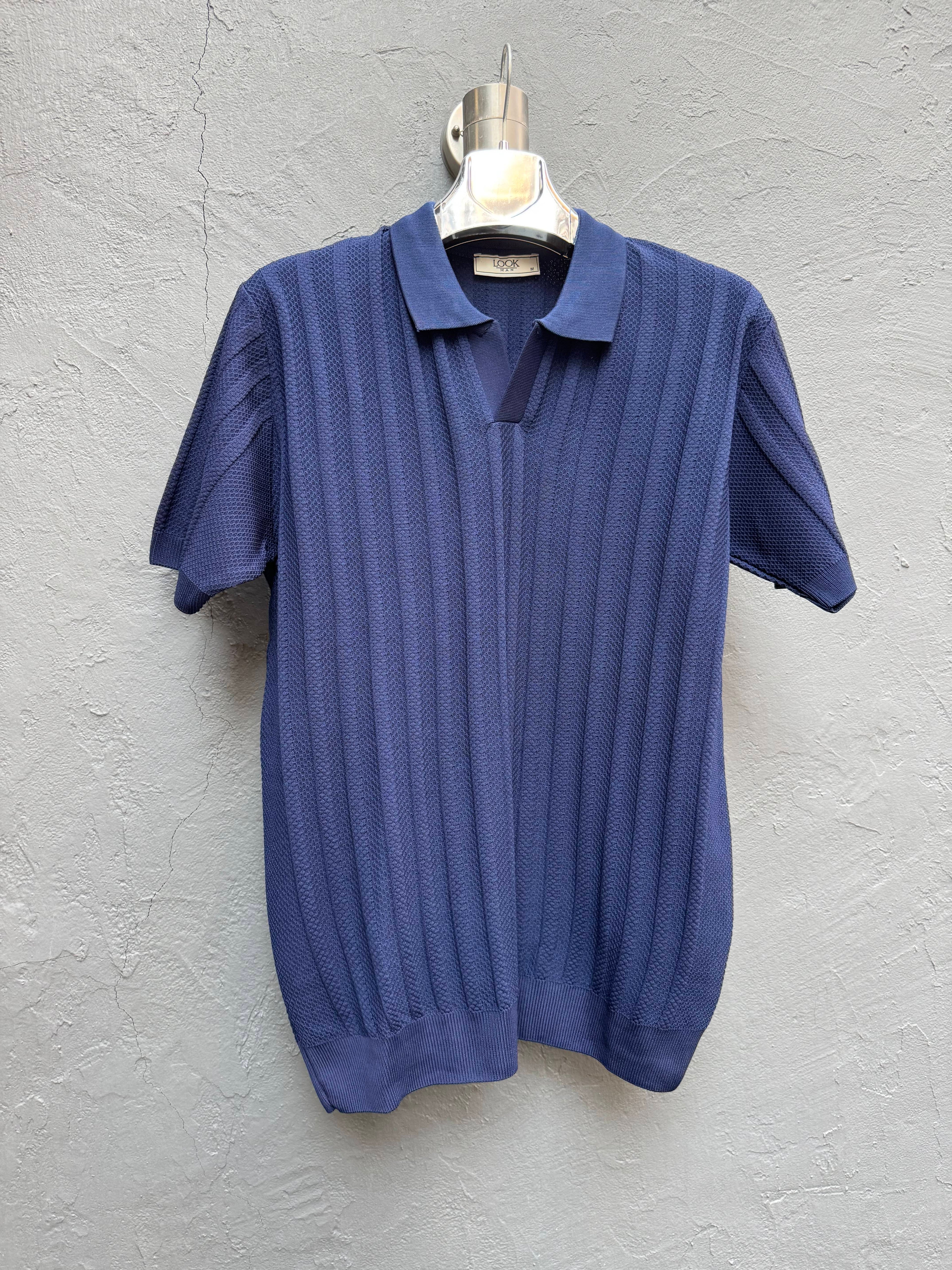 Polo Yaka T-shirt Mavi