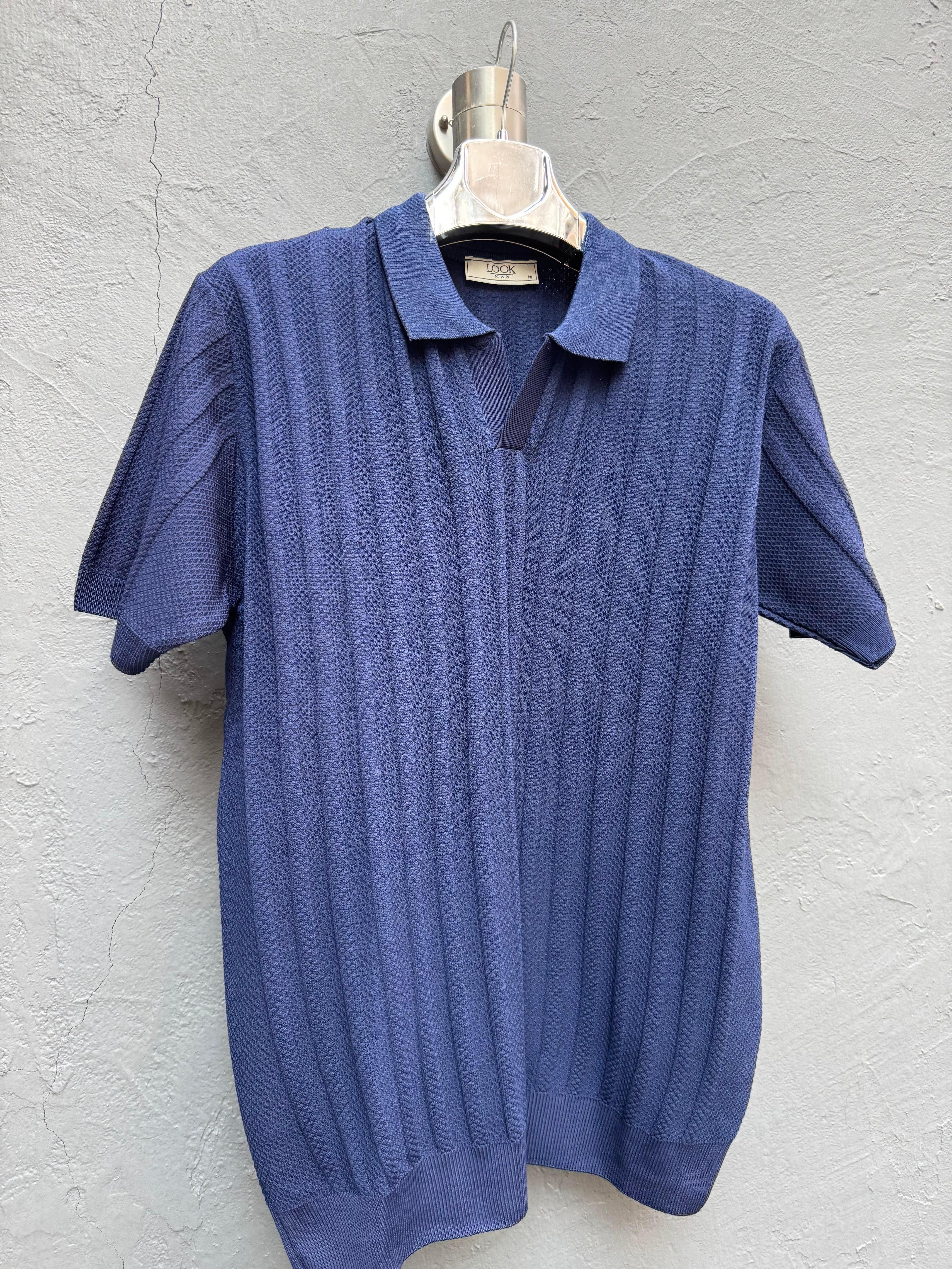 Polo Yaka T-shirt Mavi