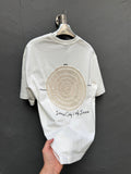 Sırt Nakış Detaylı T-shirt Beyaz