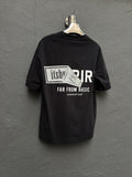 Arka Baskılı T-shirt Siyah