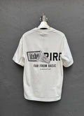 Arka Baskılı T-shirt Beyaz