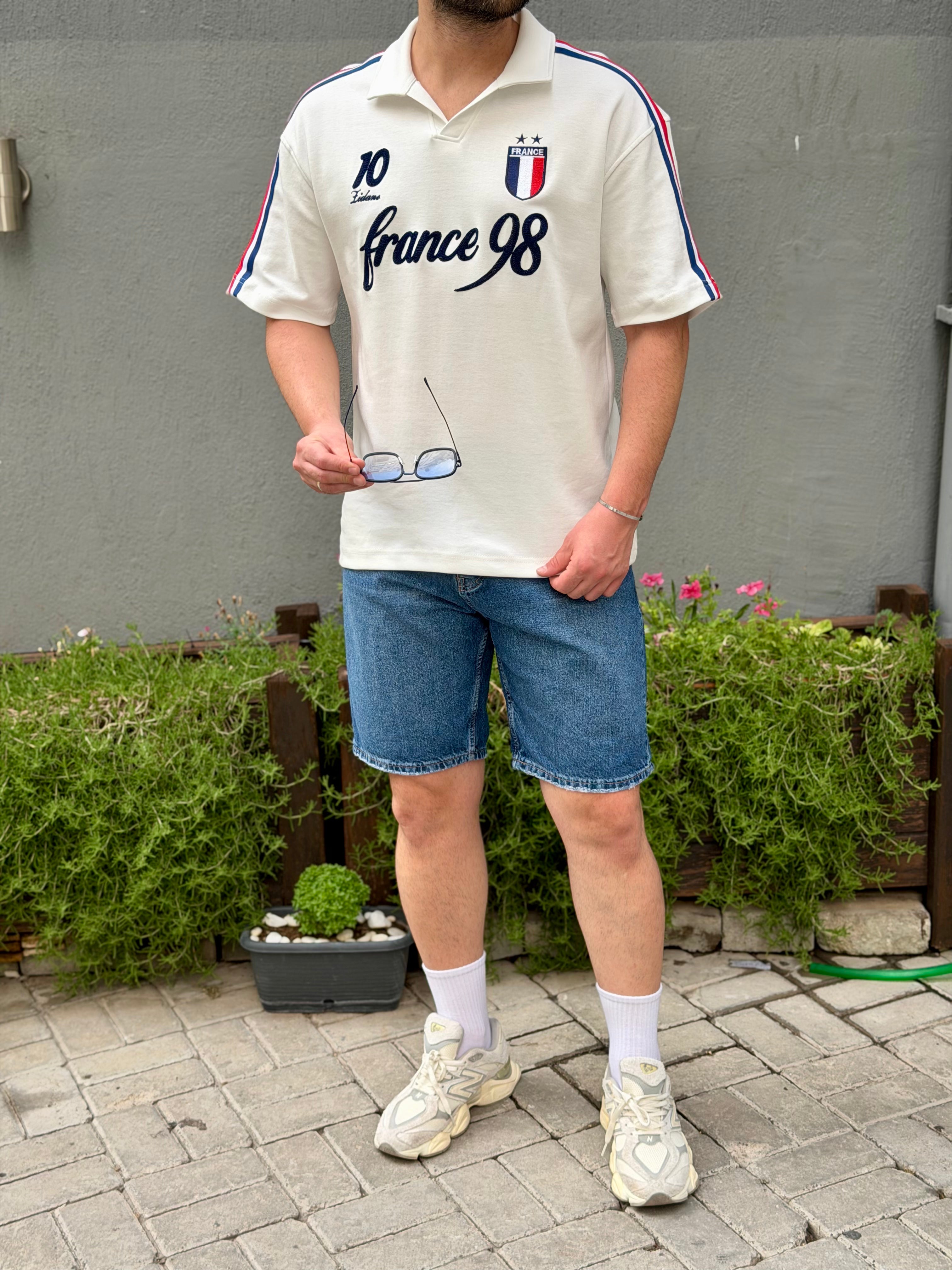 Baskılı Polo Yaka T-Shirt