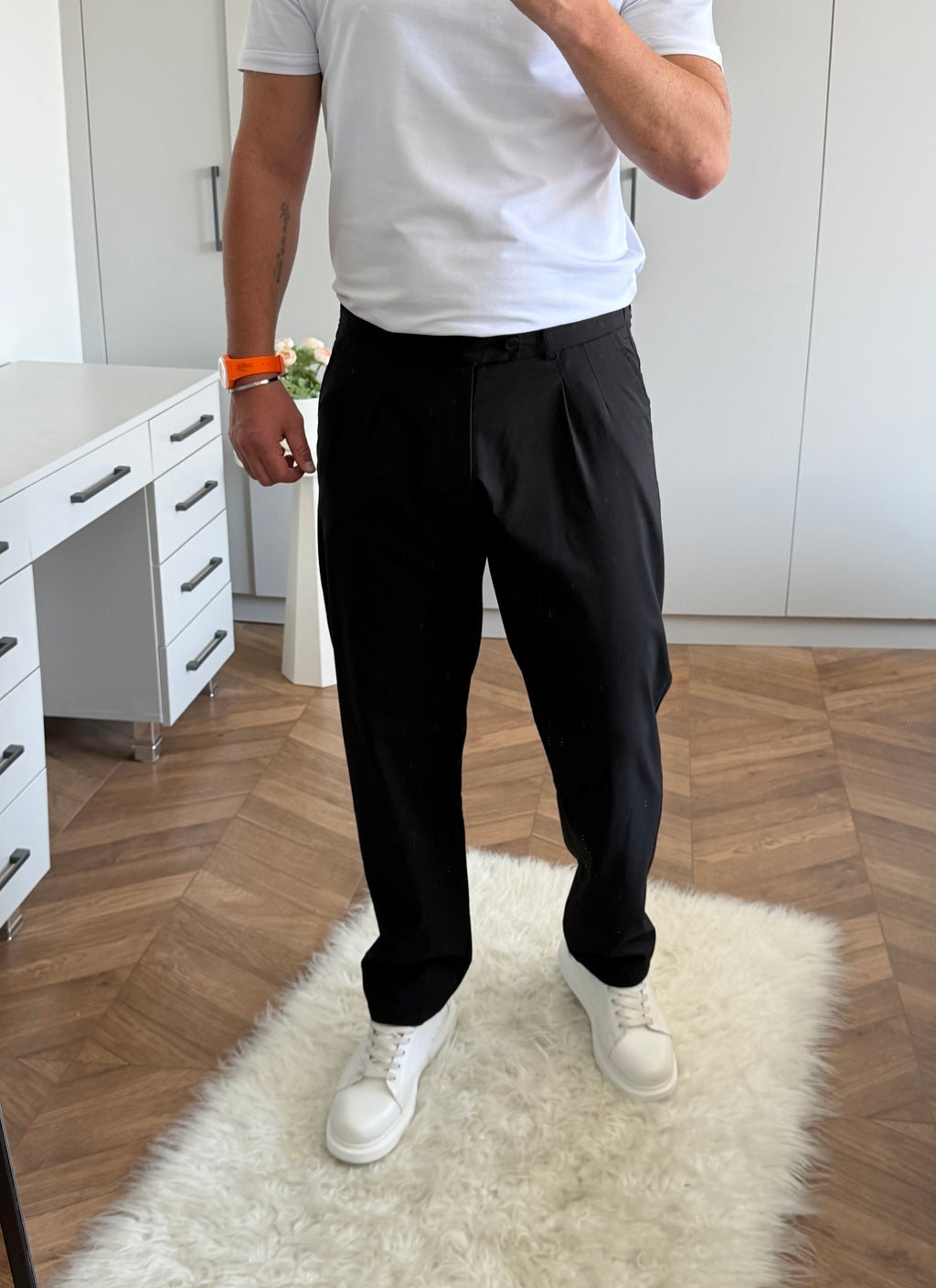 Rahat Kalıp Jogger Siyah