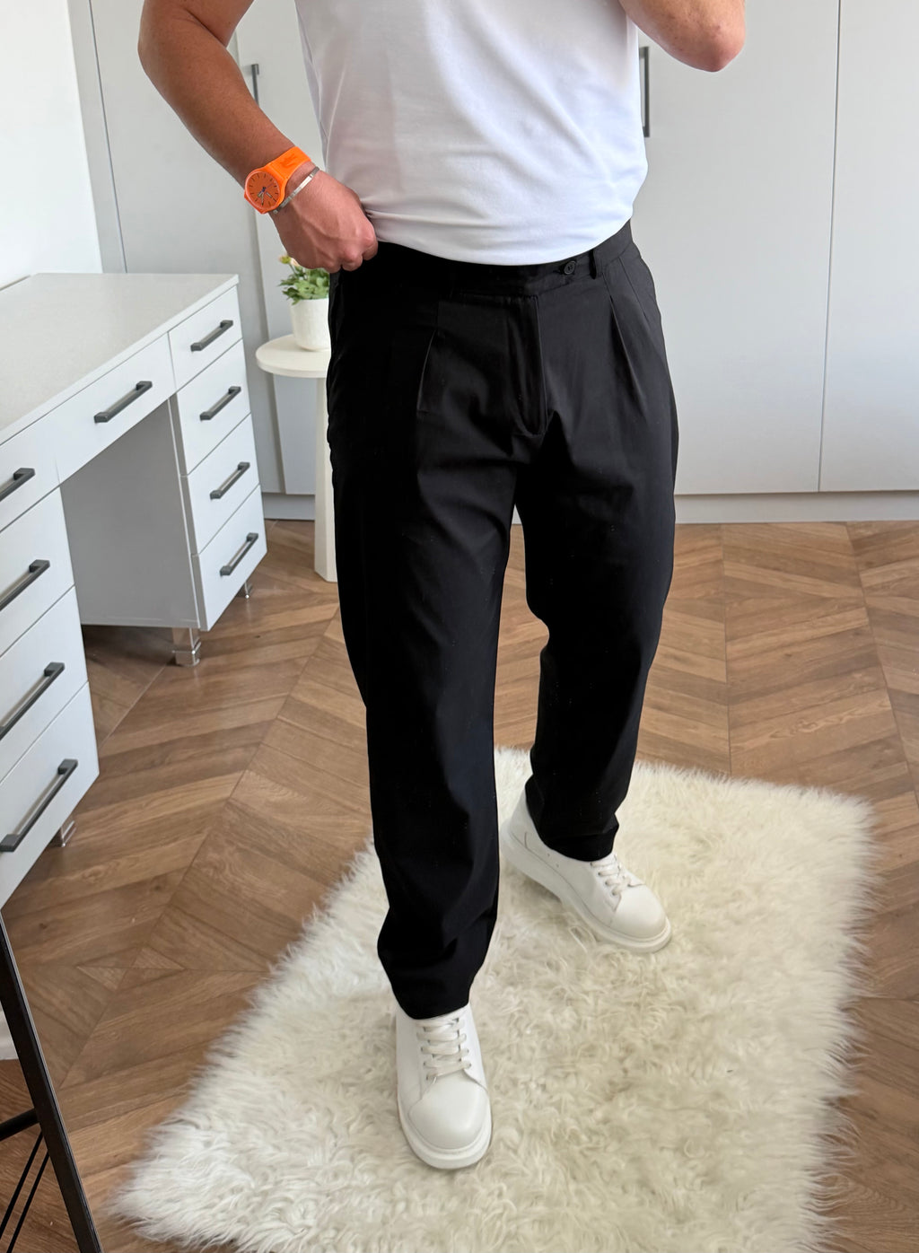 Rahat Kalıp Jogger Siyah