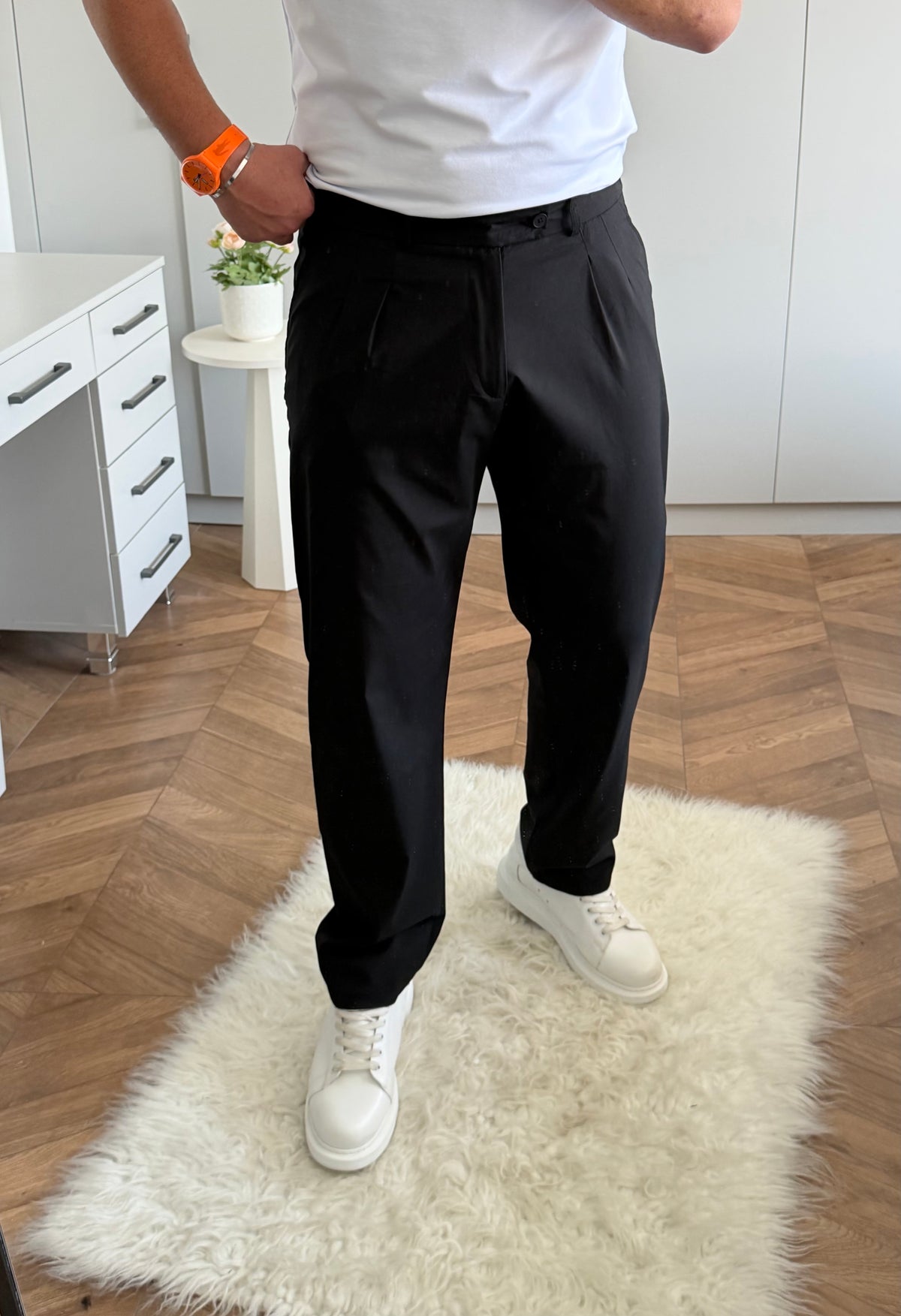 Rahat Kalıp Jogger Siyah