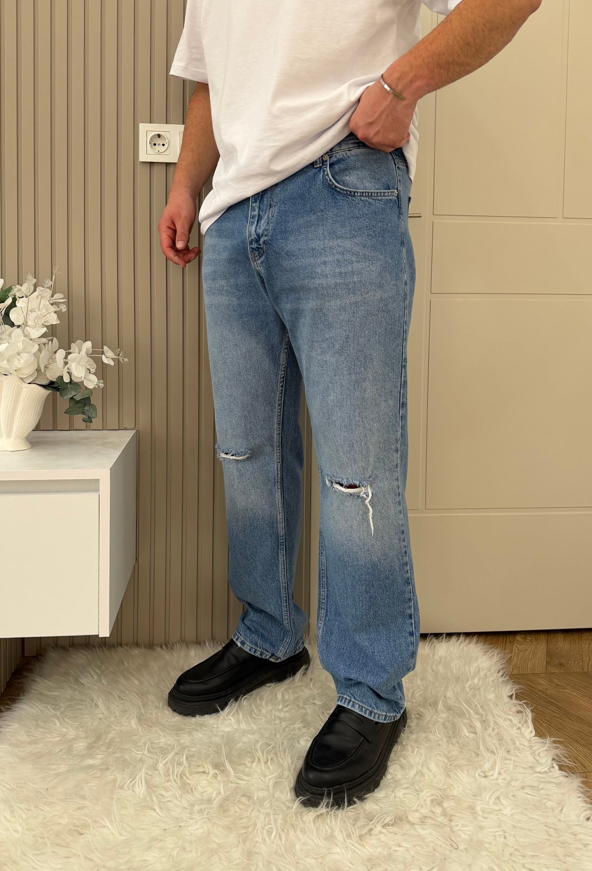 Mavi Baggy Jean